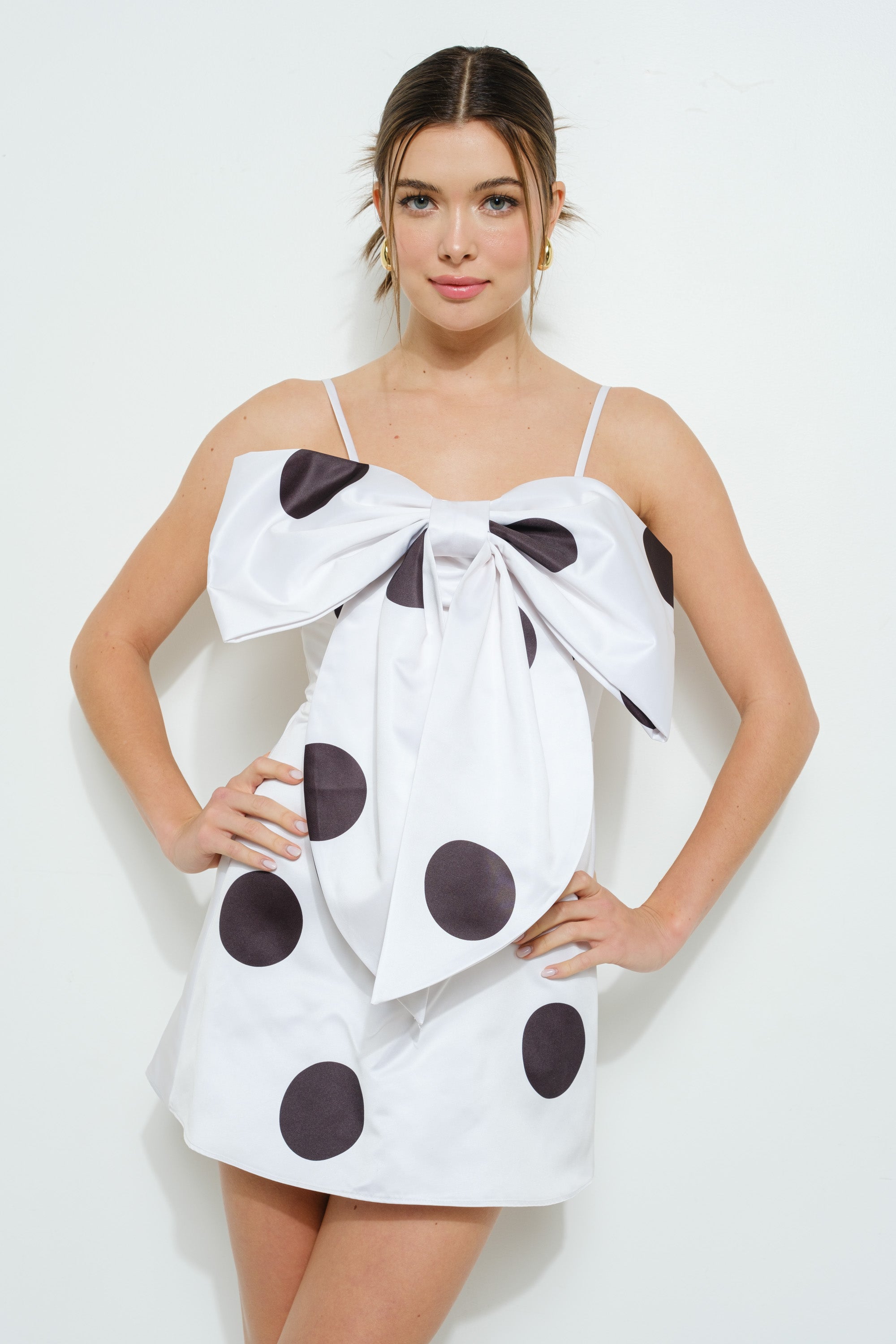 Suzie Oversized Bow Dress