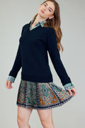 Tilly Boho Combo Sweater Dress