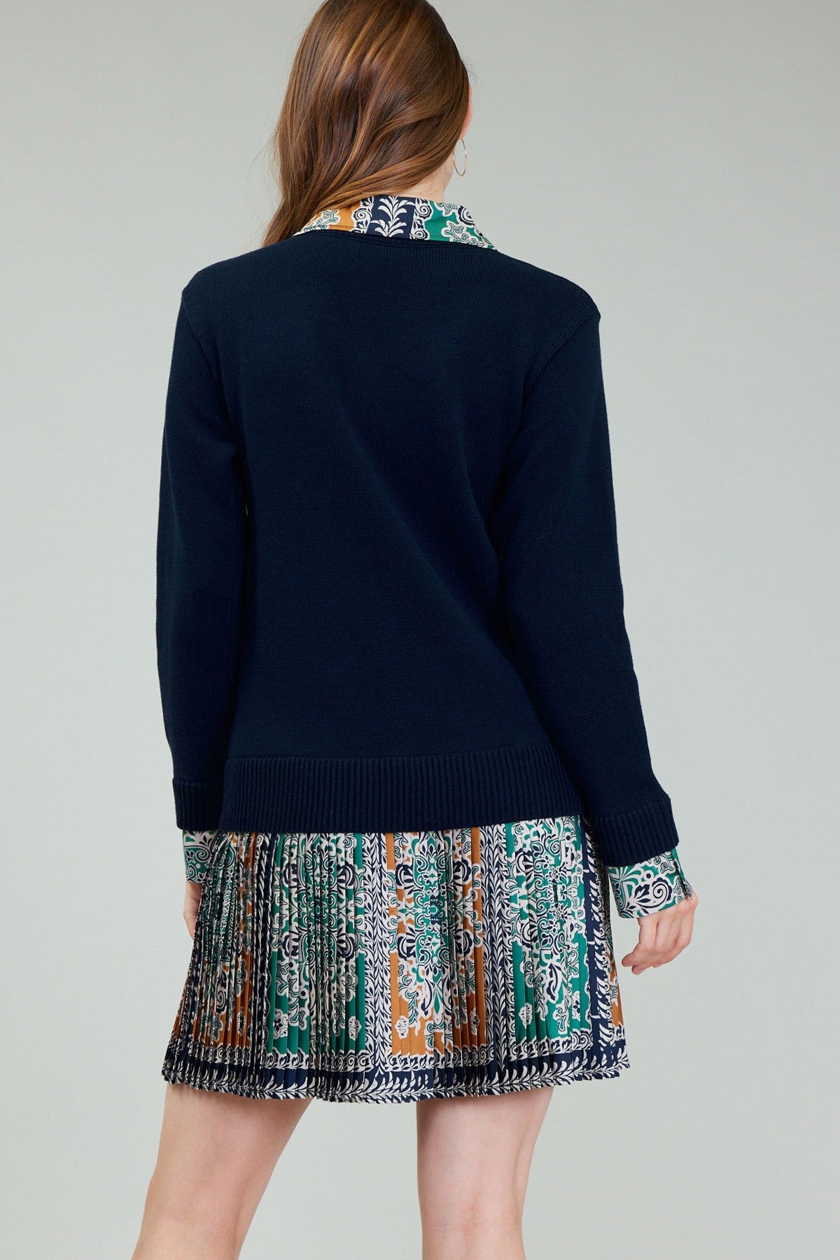 Tilly Boho Combo Sweater Dress
