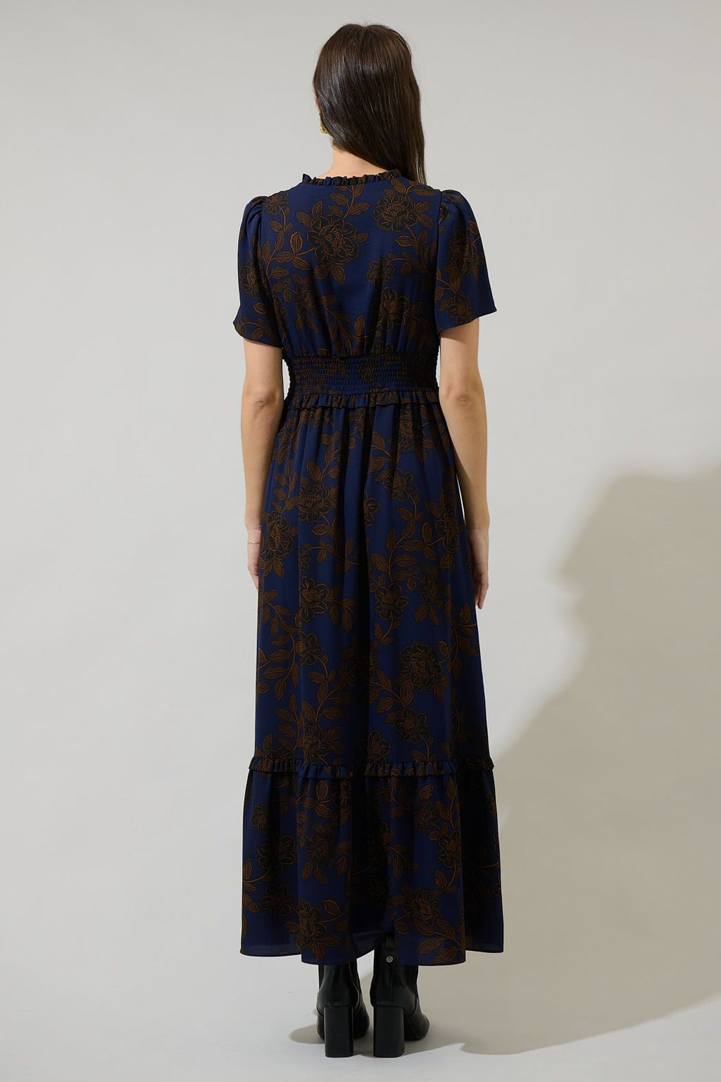 Tolleson Floral Valencia Maxi Dress