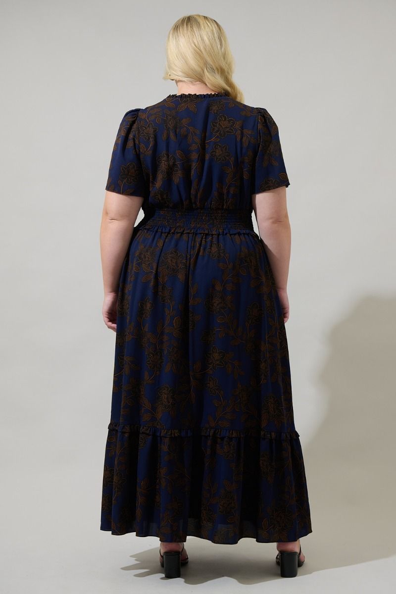 Tolleson Floral Valencia Maxi Dress