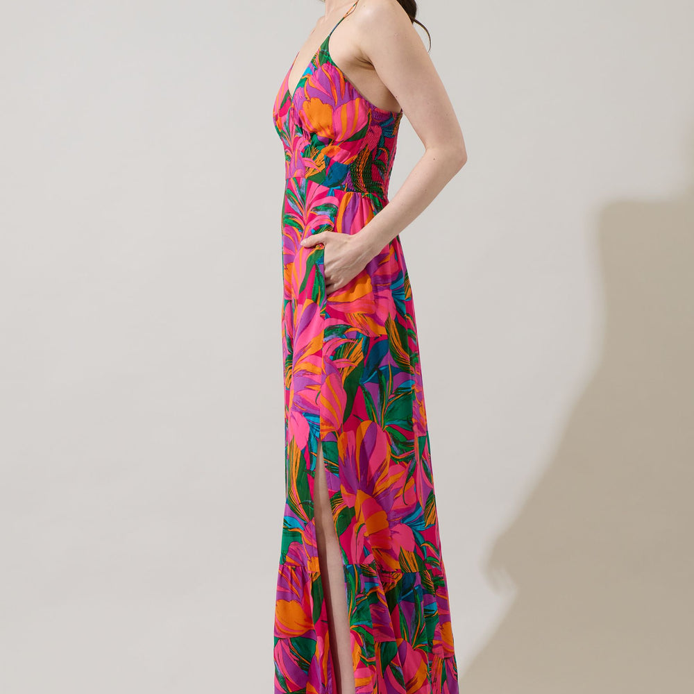 
                      
                        Tropical Chaya Smocked Maxi Dress
                      
                    