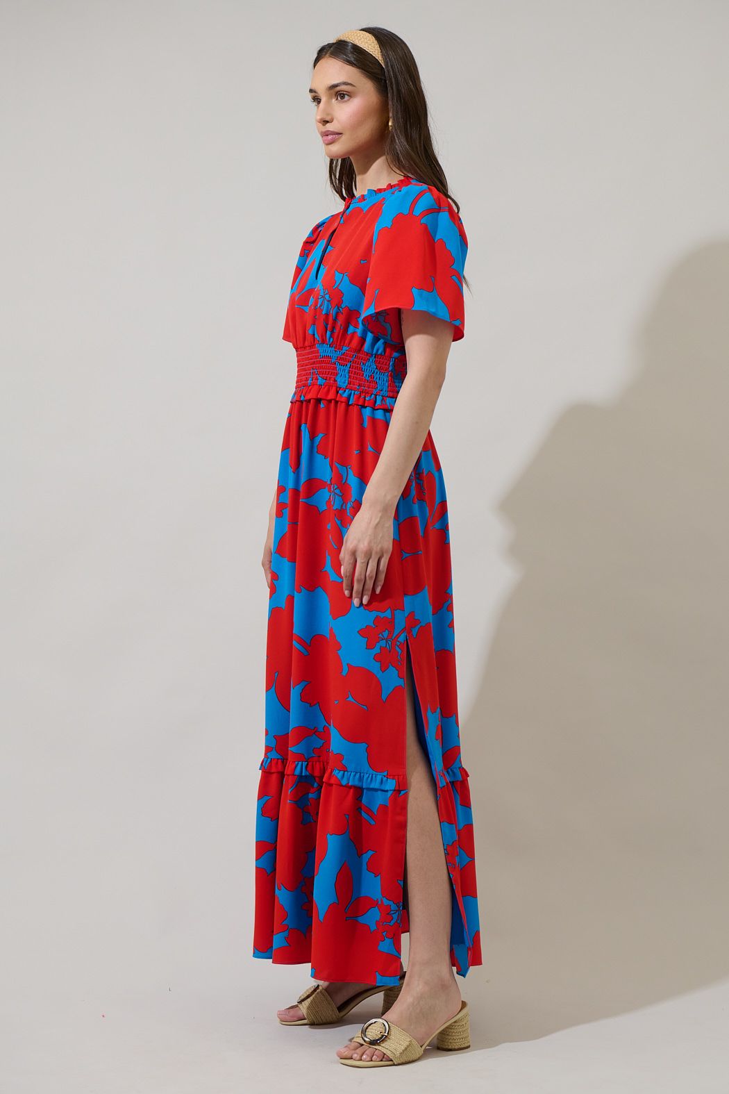valencia floral cotton maxi dress Alice + Olivia Valencia Floral Maxi Dres by Alice & Olivia