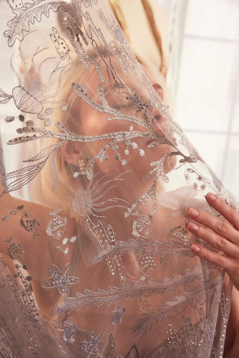 Princess Ravena Under The Sea Embroidery Gown