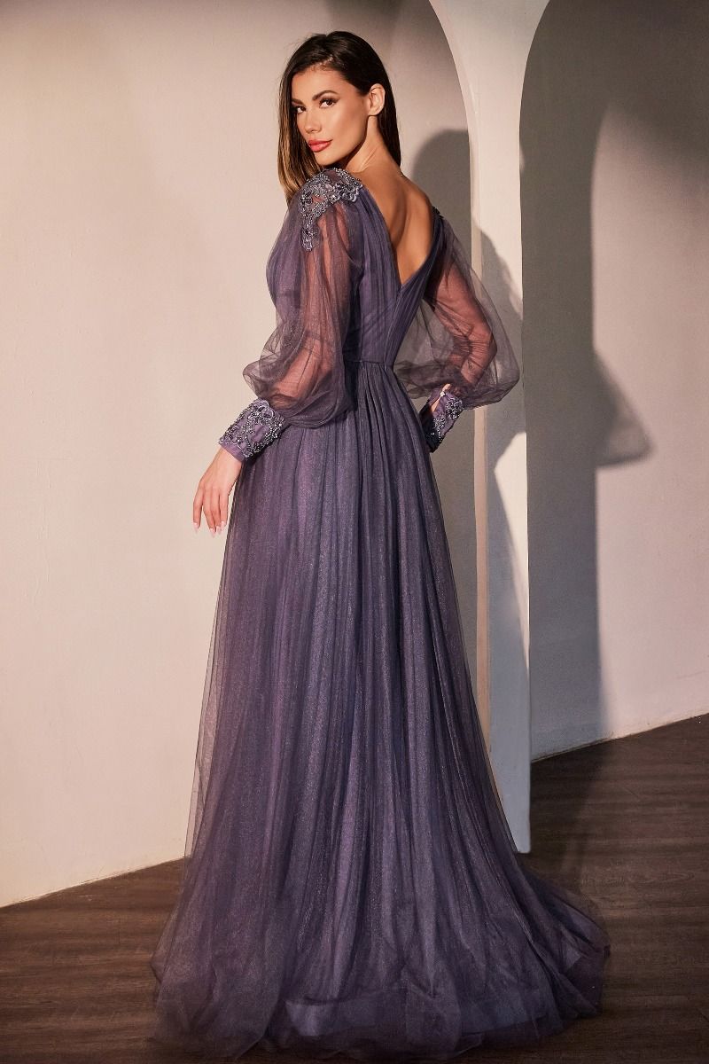 Victoria Long Sleeve A-Line Dress