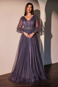 Victoria Long Sleeve A-Line Dress