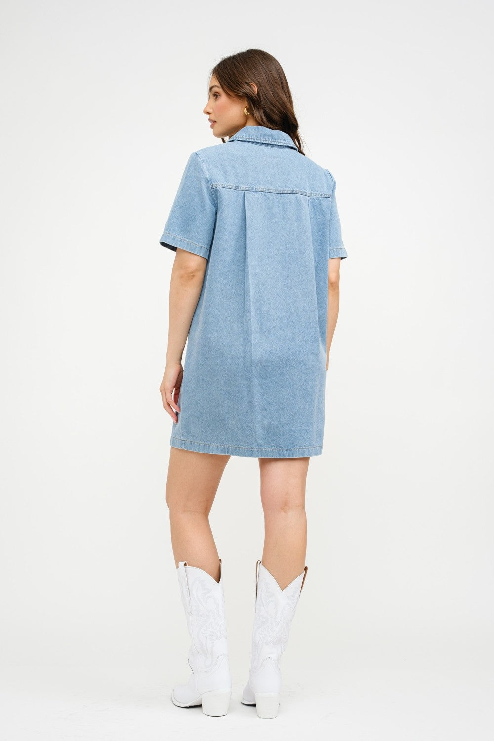 Marissa Light Wash Denim Dress