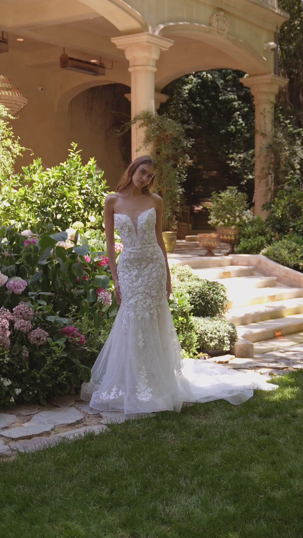 Zoya Strapless Sweetheart Mermaid Wedding Gown