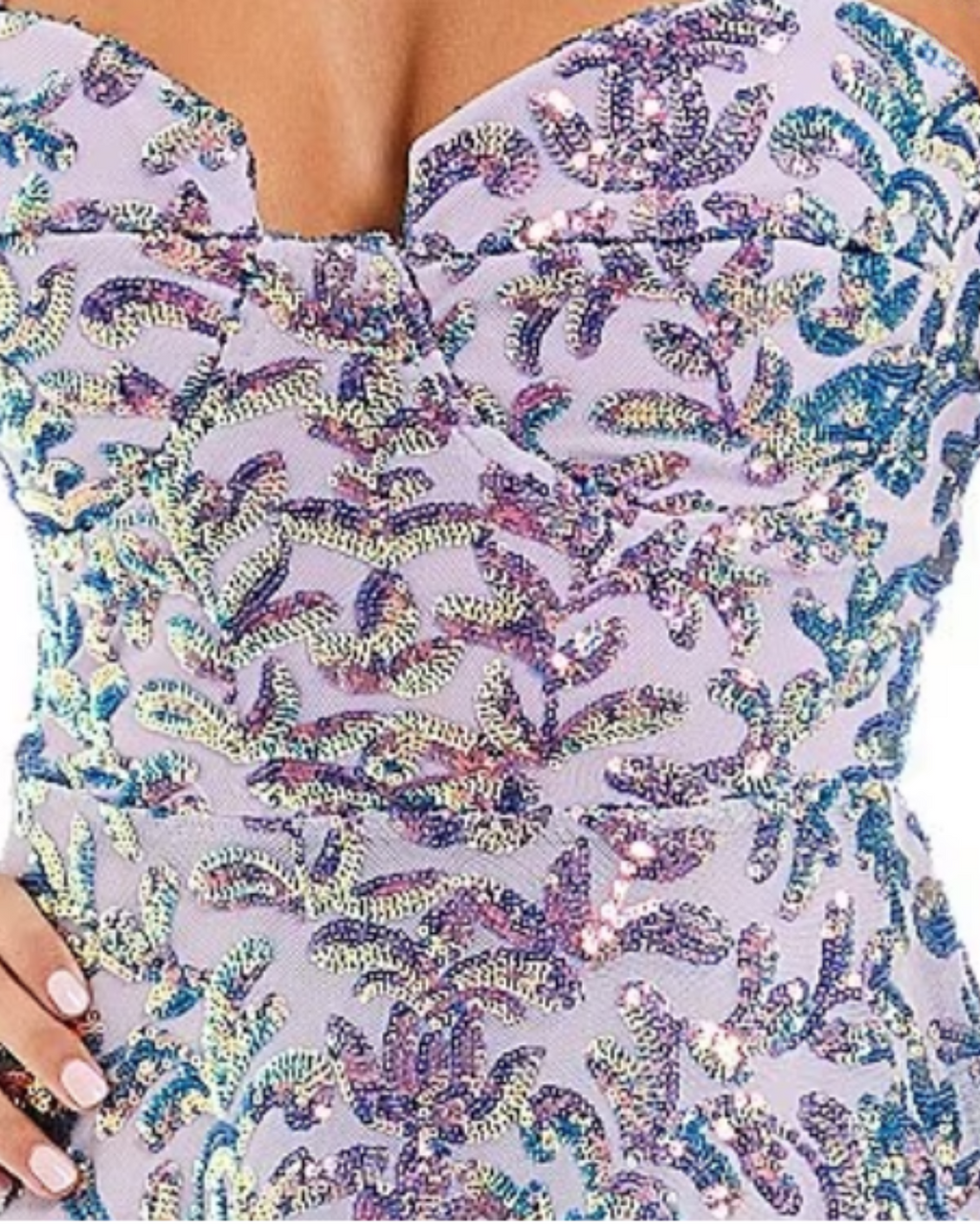 Stardust Sequin Corset Dress