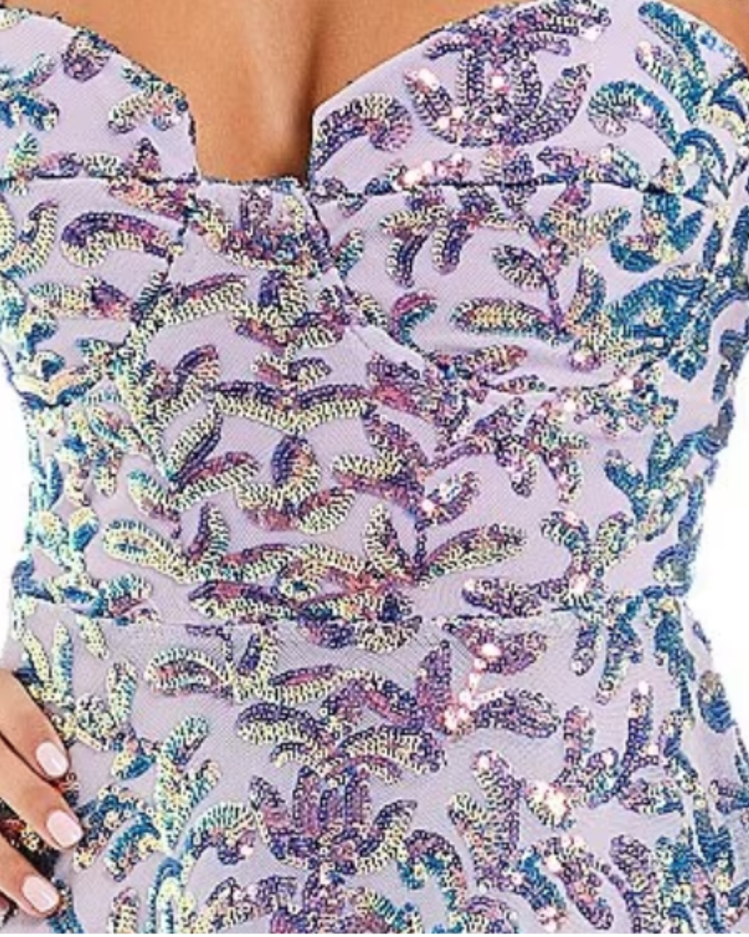 Stardust Sequin Corset Dress