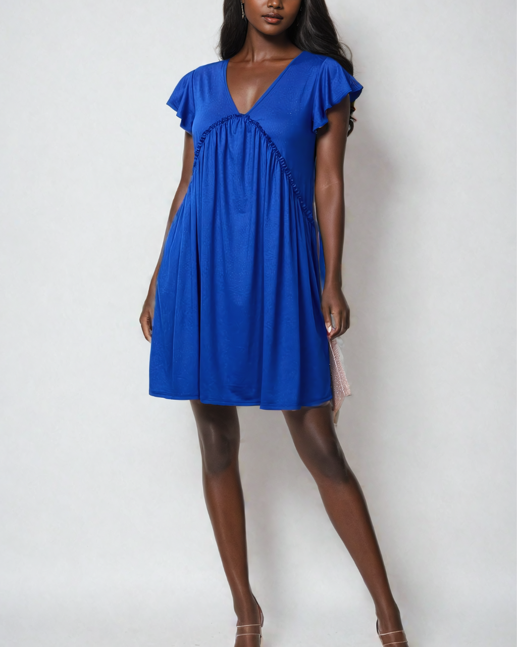 Whispering Breeze Tunic Mini Dress