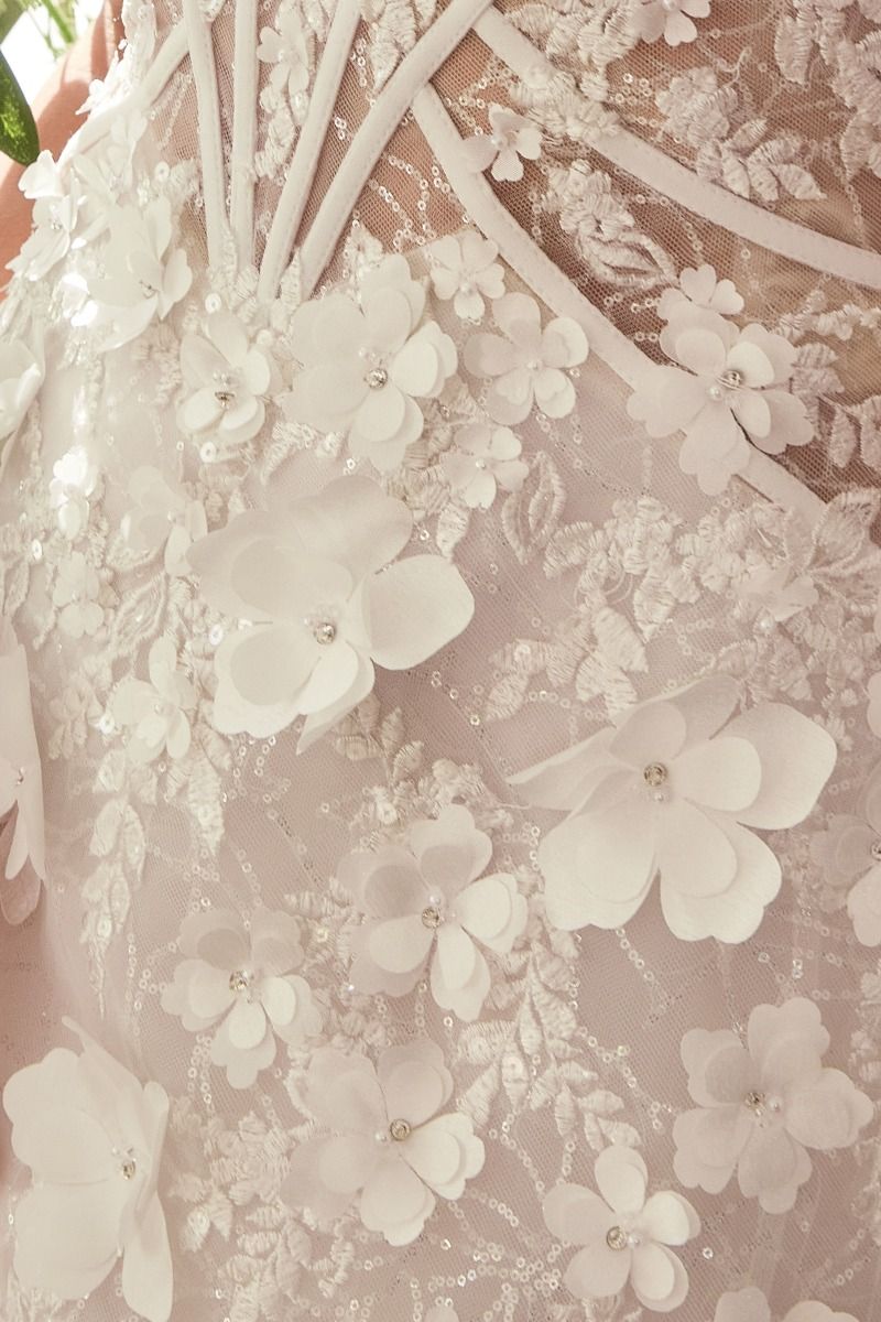 Jenna Sweetheart Strapless Midi Dress