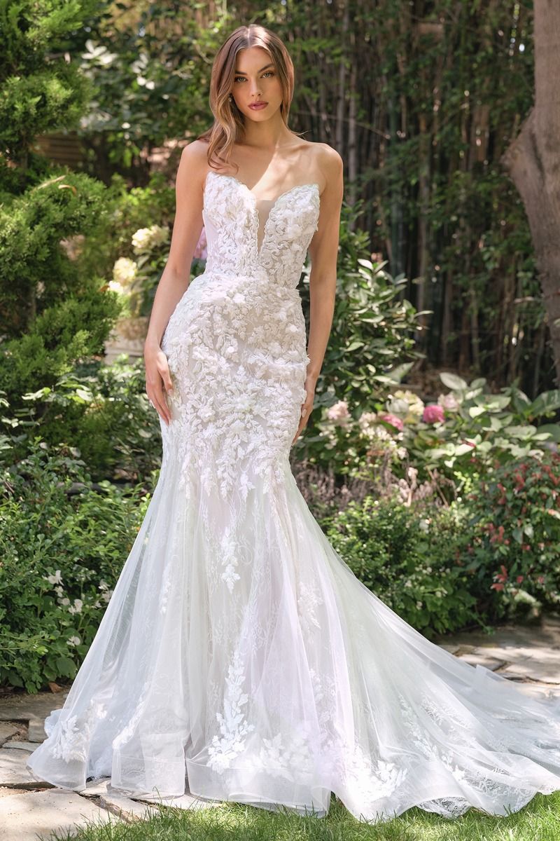 Zoya Strapless Sweetheart Mermaid Wedding Gown
